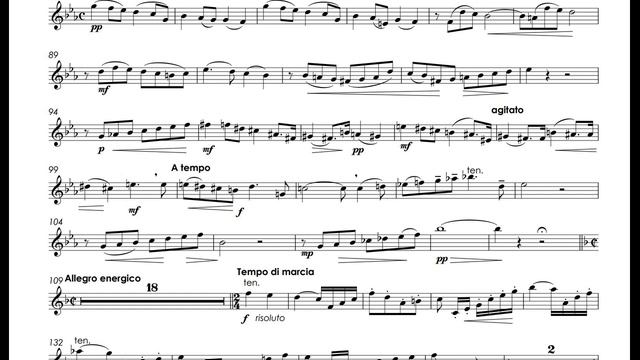 Brandt, Willi - The concert piece No.2 - Sergei Nakaryakov  trumpet Bb