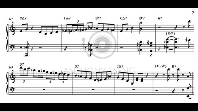 Hank Jones "Yardbird Suite" Piano Transcription смотреть онлайн
