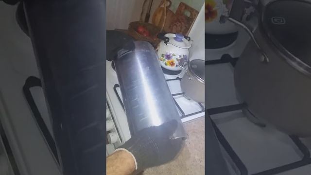 3 Убирания рефлёнки с бутылки на газу смотреть онлайн