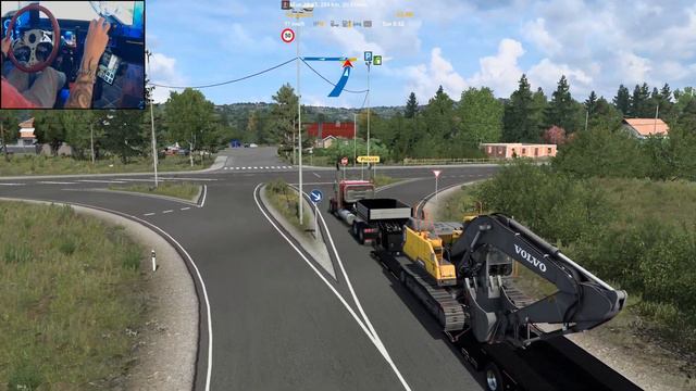 West Balkans. Jon Ruda Classic XL, Volvo excavator delivery! - ETS2 / PNG 1.09 / Logitech G923 смотреть онлайн