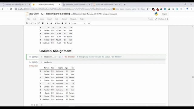 13 - Indexing & Selecting using .iloc[ ] смотреть онлайн