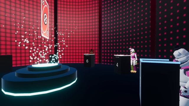 Freddy and Funtime Freddy Play UNO with Glamrock Chica in VRCHAT смотреть онлайн