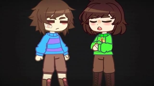 meme Undertale [ Каво вы вообще называете человеком? ] Frisk / Chara смотреть онлайн