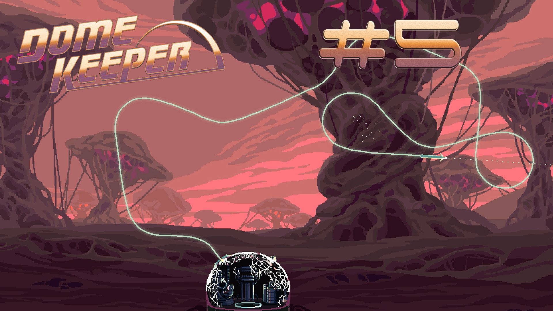 Dome keeper #5 Меч и щит