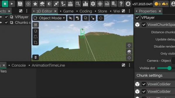 Minecraft в its magic engine