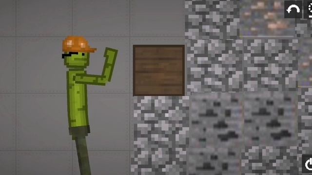 minecraft in melon playground (начало) №1 смотреть онлайн