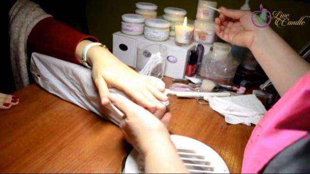 Массажная свеча для ногтей и рук смотреть онлайн