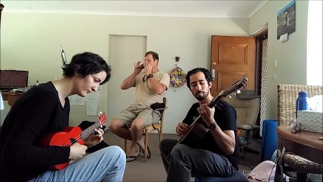 Russian Folk Song (Balalaika) - Trio Ocarina Guitar Ukulele смотреть онлайн