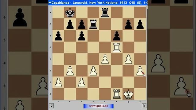 Шахматы. Капабланка 5. Дебют 4-х коней смотреть онлайн