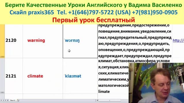 Ваша Программа Английского на 2020 Год, 5000 Английских Слов, Сортировка по Частоте Использования смотреть онлайн