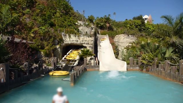 Siam Park - Mekong Rapids (Long Rafting Ride) Onride POV смотреть онлайн