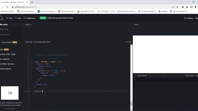 #practical #interview 1 to 100 Prime Number in Interview & Answer || Javascript || React Js смотреть онлайн