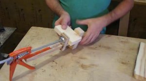 Самодельная быстрозажимная струбцина