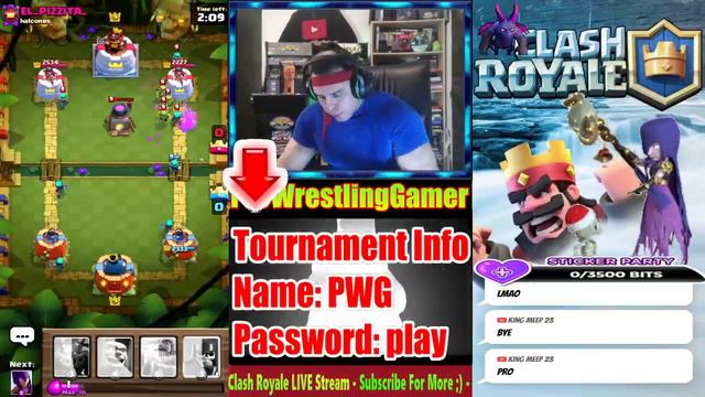LIVE | Tuesday Tournaments With VIewers!! Clash Royale смотреть онлайн