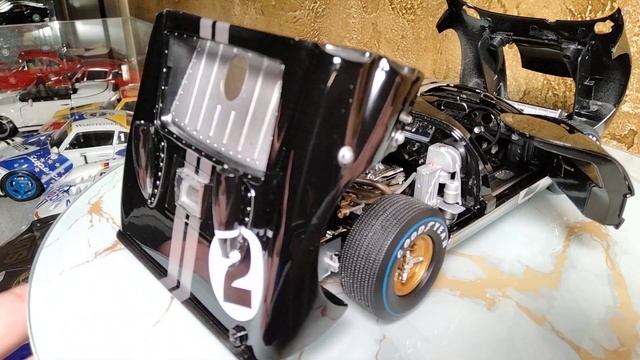 Ford GT40 MKII 1966 Shelby Collectibles 1:18 Обзор модели смотреть онлайн