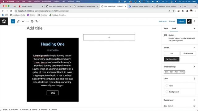 #7 Register Block Patterns Advanced WordPress Plugin Development | register_block_pattern | categor смотреть онлайн