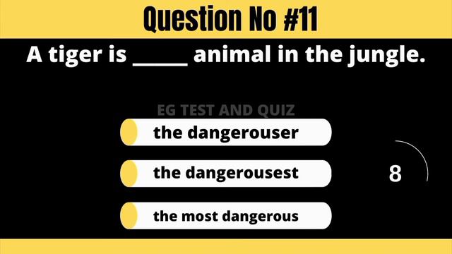 ENGLISH GRAMMAR TEST - 01 | ENGLISH GRAMMAR TEST ELEMENTARY LEVEL | ENGLISH GRAMMAR QUIZ смотреть онлайн