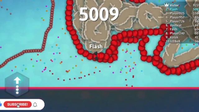 Trapping Top 1 Biggest Snake In The Map! Epic Snakeio Gameplay смотреть онлайн