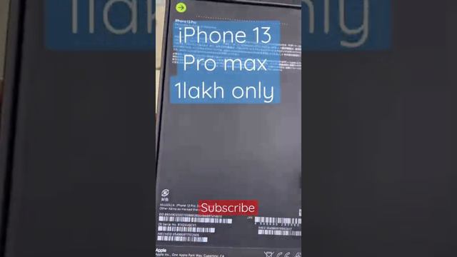 iPhone 13 pro max only 1lakh unbelievable price hurry up order soon all colour available смотреть онлайн