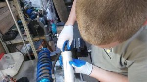 Разборка амортизатора King Shocks 2,5 дюйма с Тойота Тундра (Часть 1 - разборка)