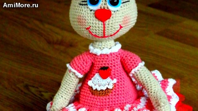 Амигуруми: схема Зайки Позитивчик. Игрушки вязаные крючком. Free crochet patterns. смотреть онлайн