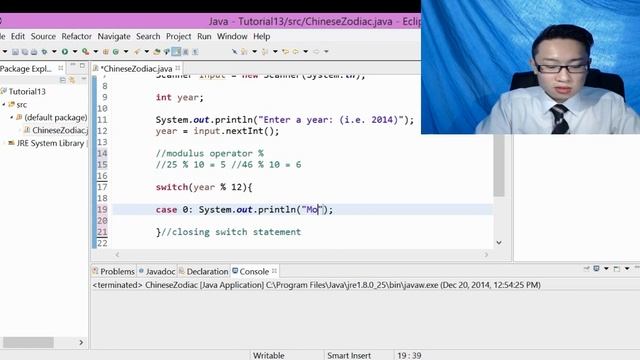 Dickson's Java101 Tutorial 13 - Chinese Zodiac смотреть онлайн