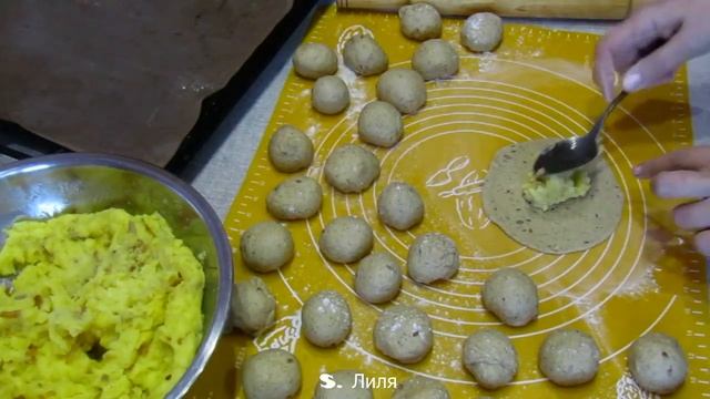 Открытые калитки с картофелем. Знаменитые Карельские пирожки... смотреть онлайн