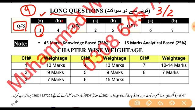 Chemistry Scheme 9th Class 2024 - 9th Class Chemistry Pairing Scheme 2024 - Waqas Nawaz смотреть онлайн