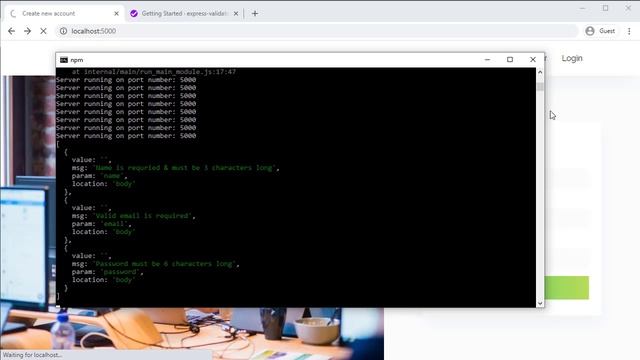 Node JS Tutorial #8 | Form Validations [Urdu/Hindi] смотреть онлайн
