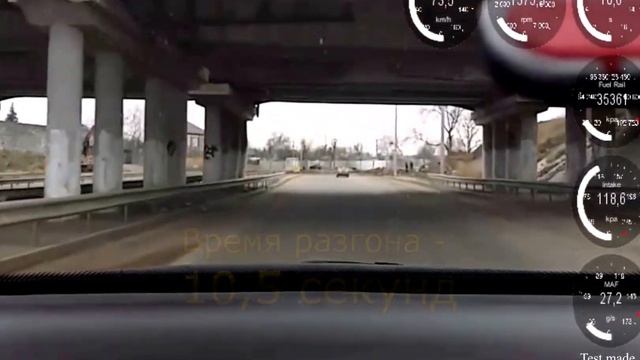 Чип-тюнинг SsangYong Korando 2,0D AT 2013 в Одессе. Разгон до сотни. смотреть онлайн