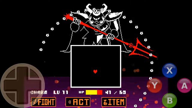 Undertale android-Asgore (Boss fight-Neutral run) смотреть онлайн