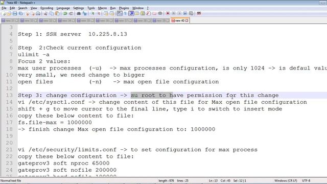 How to set max open file max process in linux смотреть онлайн