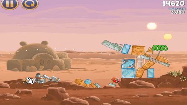 Прохождение Angry Birds Star Wars #1 смотреть онлайн