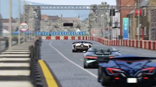 Ferrari FXX K Evo vs Ford GT vs LaFerrari vs Apollo IE vs Bugatti Divo at Highlands смотреть онлайн