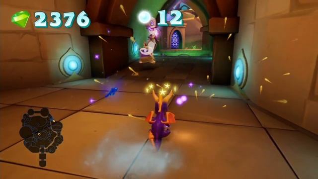Spyro 2 Riptos Rage (PS4) walkthrough part 5 - Barbequing Gulp to ashes смотреть онлайн