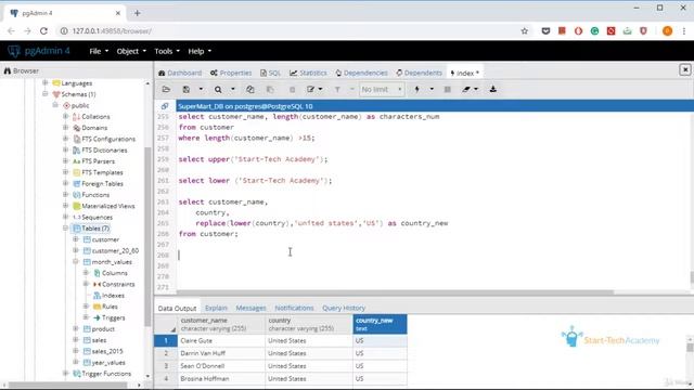 String Functions TRIM, LTRIM, RTRIM Exercise 4 смотреть онлайн