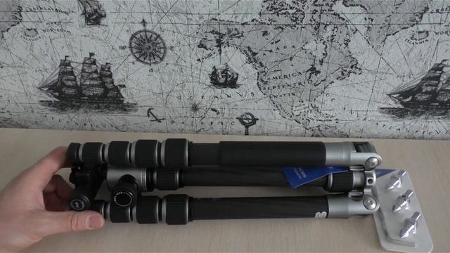 ОНЛАЙН ТРЕЙД.РУ — Штатив BENRO FTR19CB0GTTN карбоновый трансформер FTR19C с головкой B0 цв.титан смотреть онлайн