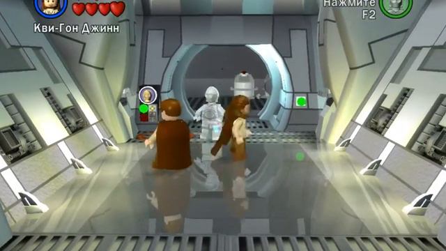 LEGO Star Wars Saga Эпизод 1 Глава 1 "Переговоры" смотреть онлайн