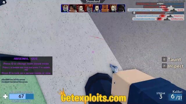 AIMBOT AND ESP ARSENAL SCRIPT! (INSTANT KILLS!) ROBLOX смотреть онлайн