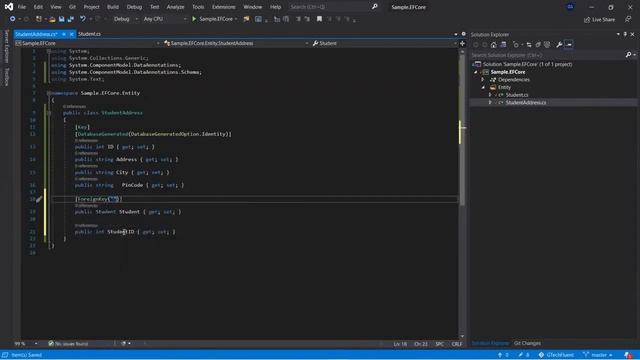 Entity Framework Core Code First Approach | ASP.NET CORE смотреть онлайн