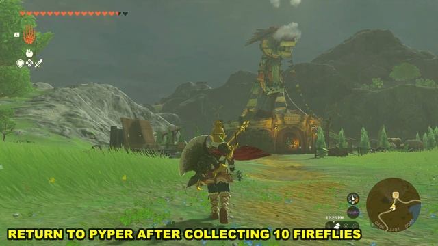 The Flute Player's Plan - Sunset Fireflies Location | Side Adventure | Zelda Tears of the Kingdom смотреть онлайн