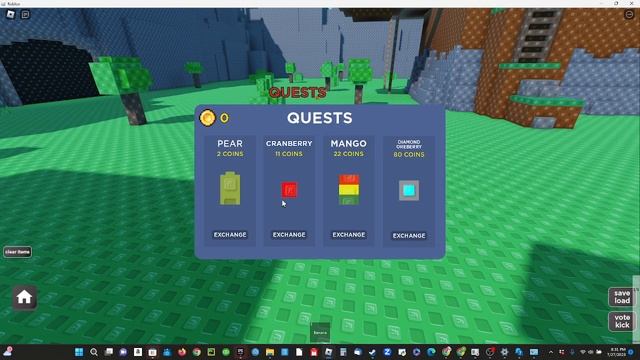 Playing Fruit Mergers in Roblox! смотреть онлайн