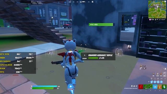 GTX 970 4GB FORTNITE ARENA LOW MESH смотреть онлайн