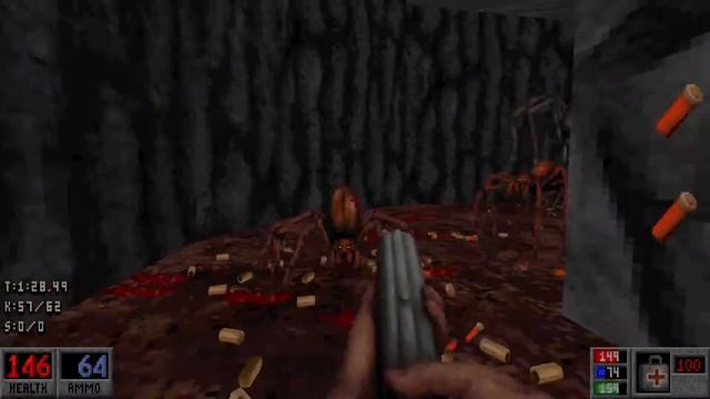Blood - E2M8 The Lair of Shial - All Secrets - Well Done смотреть онлайн