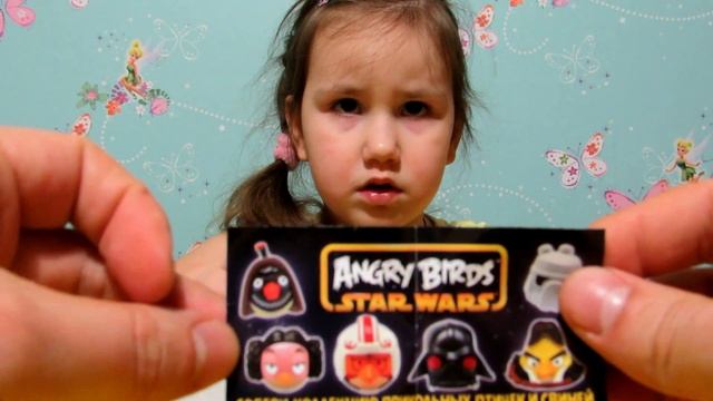 Мила Стар.Яйцо Энгри Бёрдс.Mila Star Putting collection Star Wars Angry Birds. смотреть онлайн
