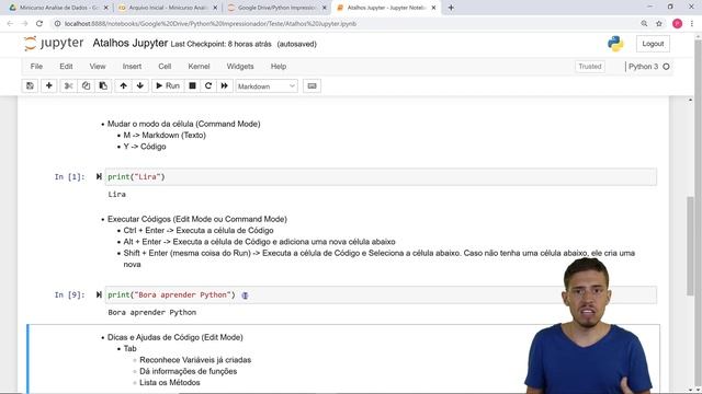 Os Principais Atalhos do Jupyter (Aumentando a Produtividade no Python) смотреть онлайн