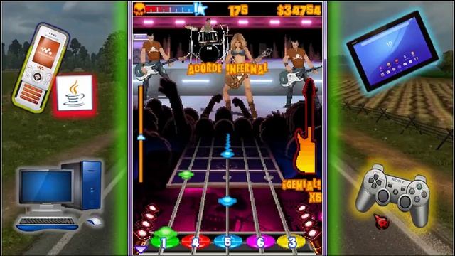 GUITAR ROCK TOUR (HEART-SHAPED BOX) 08 JAVA (JUEGOS MUSICA 45MX) смотреть онлайн