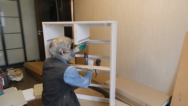 Сборка комода MALM из IKEA
