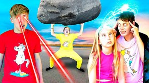 Стали СУПЕРГЕРОЯМИ на 24 Часа в Загородном доме ! Когда твой парень супергерой