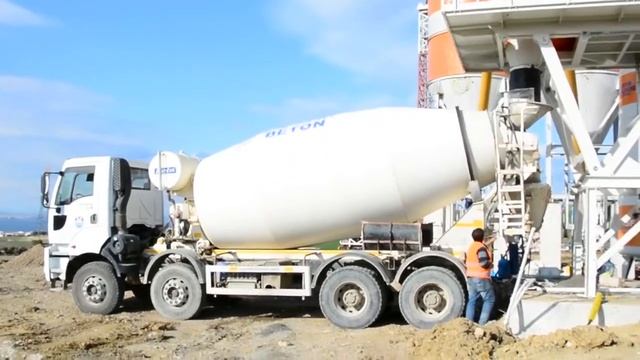 Мобильный бетонный завод SEMIX 90S 4 смотреть онлайн